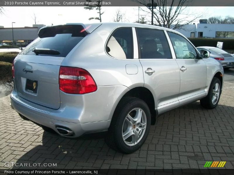 Crystal Silver Metallic / Black 2010 Porsche Cayenne Tiptronic