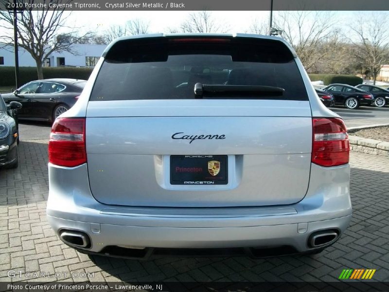 Crystal Silver Metallic / Black 2010 Porsche Cayenne Tiptronic