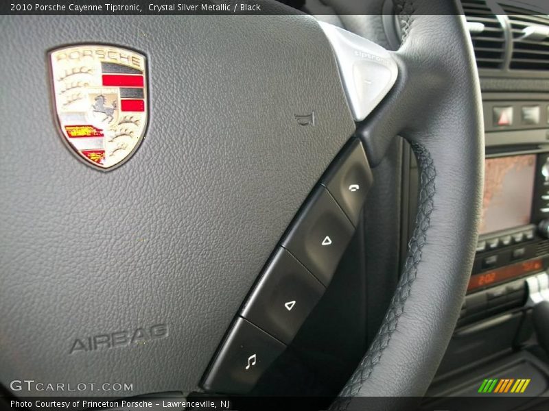 Crystal Silver Metallic / Black 2010 Porsche Cayenne Tiptronic