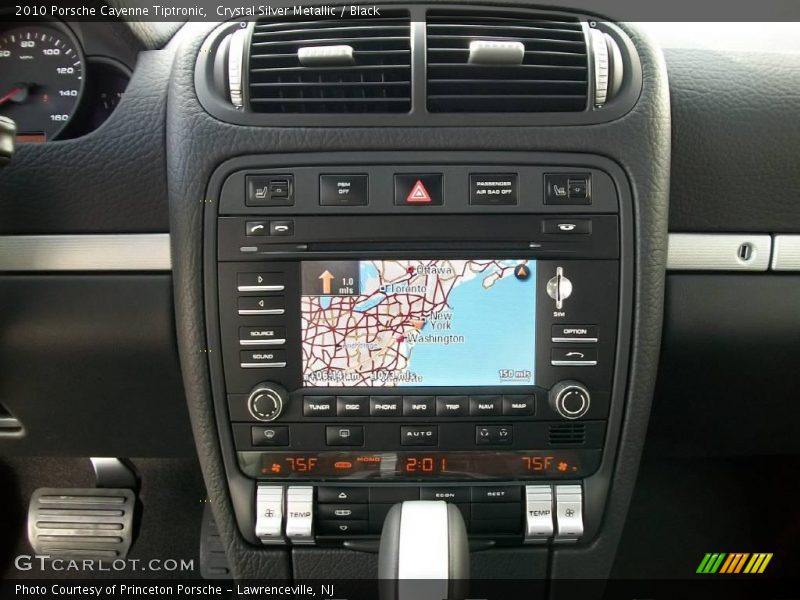 Crystal Silver Metallic / Black 2010 Porsche Cayenne Tiptronic