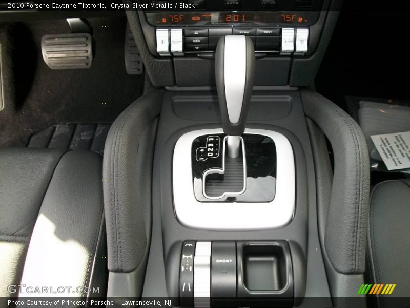 Crystal Silver Metallic / Black 2010 Porsche Cayenne Tiptronic