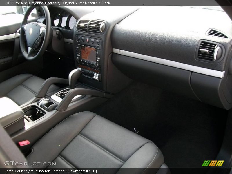 Crystal Silver Metallic / Black 2010 Porsche Cayenne Tiptronic