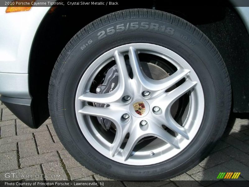 Crystal Silver Metallic / Black 2010 Porsche Cayenne Tiptronic