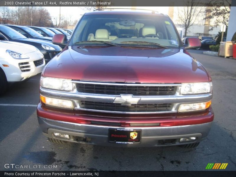 Redfire Metallic / Tan/Neutral 2003 Chevrolet Tahoe LT 4x4