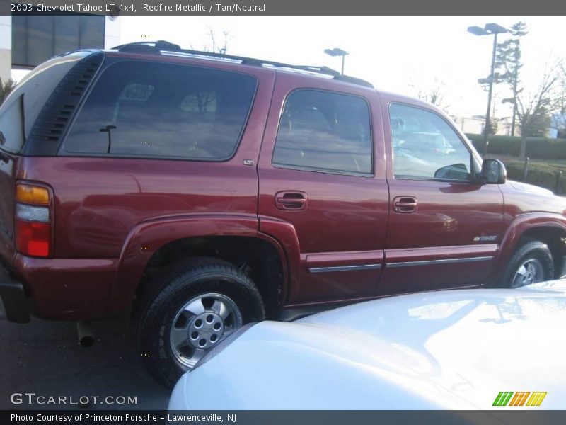 Redfire Metallic / Tan/Neutral 2003 Chevrolet Tahoe LT 4x4
