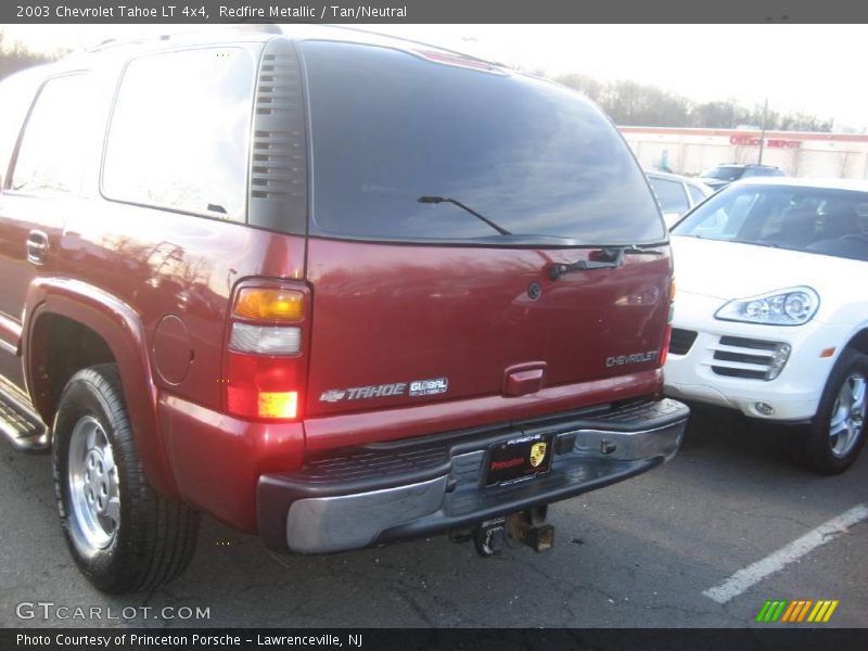 Redfire Metallic / Tan/Neutral 2003 Chevrolet Tahoe LT 4x4