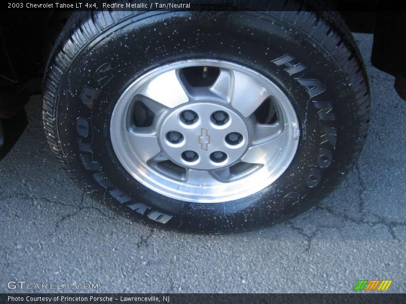 Redfire Metallic / Tan/Neutral 2003 Chevrolet Tahoe LT 4x4