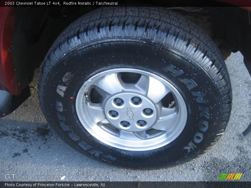 Redfire Metallic / Tan/Neutral 2003 Chevrolet Tahoe LT 4x4