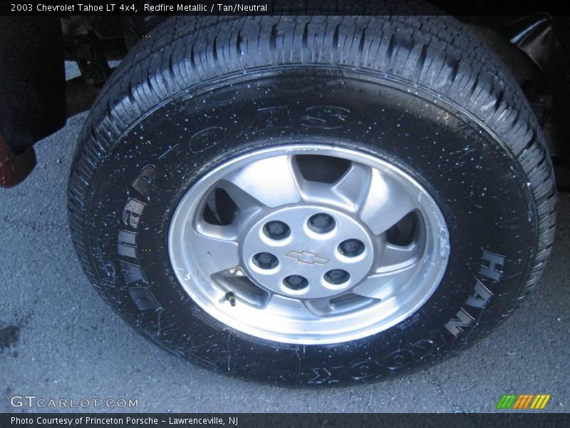 Redfire Metallic / Tan/Neutral 2003 Chevrolet Tahoe LT 4x4