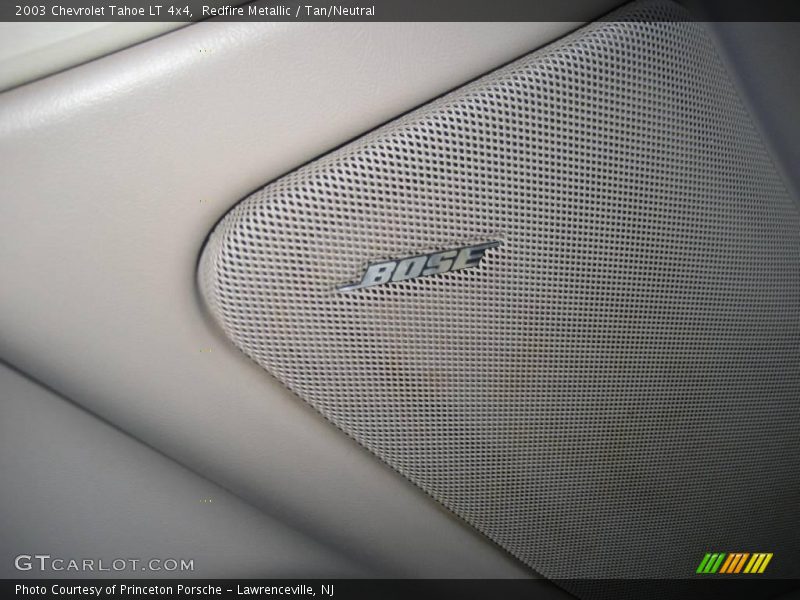 Redfire Metallic / Tan/Neutral 2003 Chevrolet Tahoe LT 4x4
