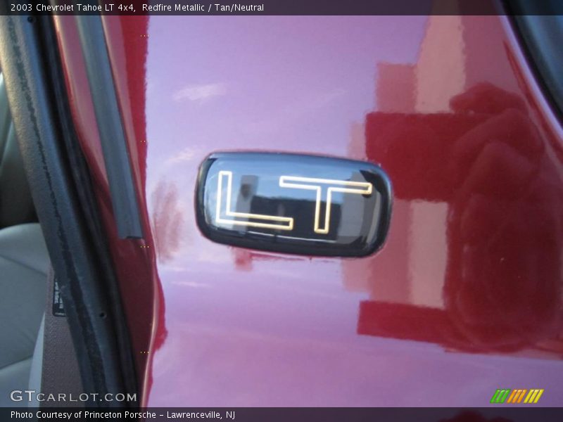 Redfire Metallic / Tan/Neutral 2003 Chevrolet Tahoe LT 4x4