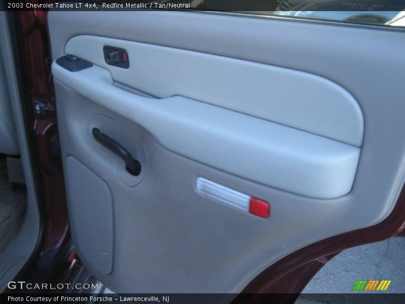 Redfire Metallic / Tan/Neutral 2003 Chevrolet Tahoe LT 4x4