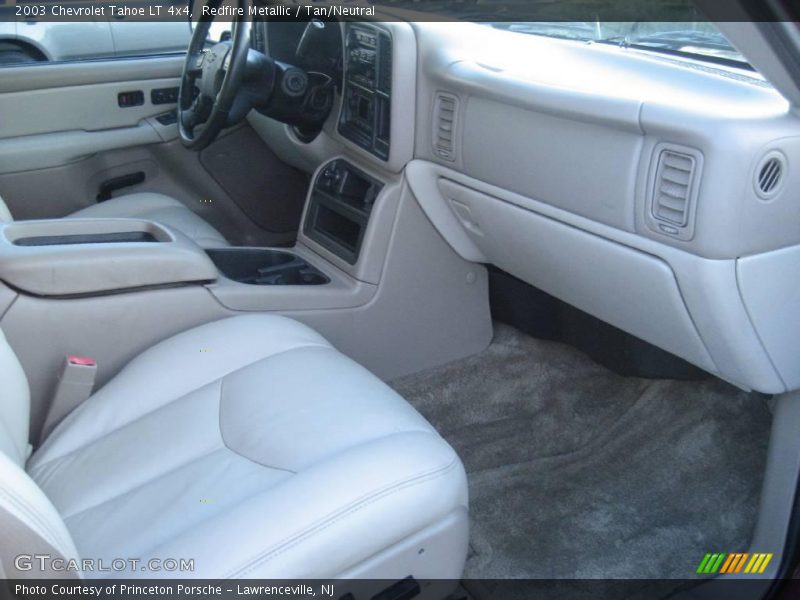 Redfire Metallic / Tan/Neutral 2003 Chevrolet Tahoe LT 4x4