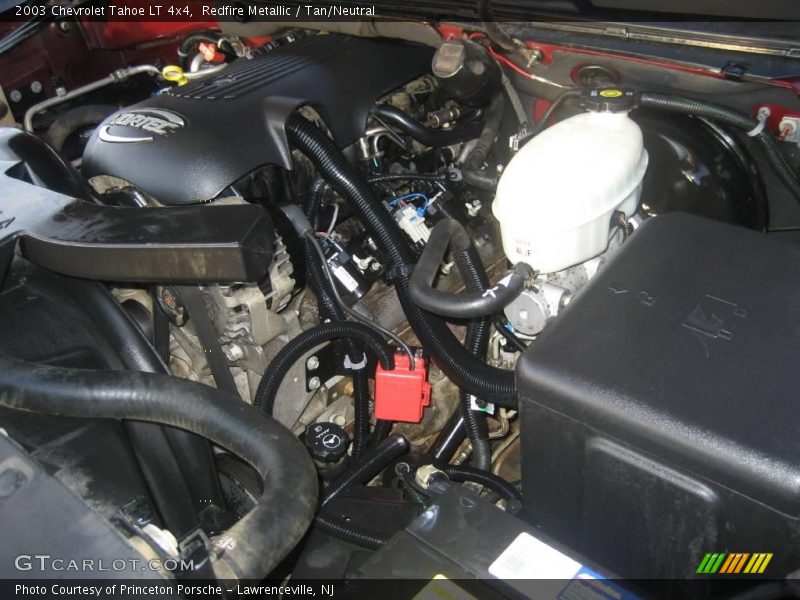 Redfire Metallic / Tan/Neutral 2003 Chevrolet Tahoe LT 4x4