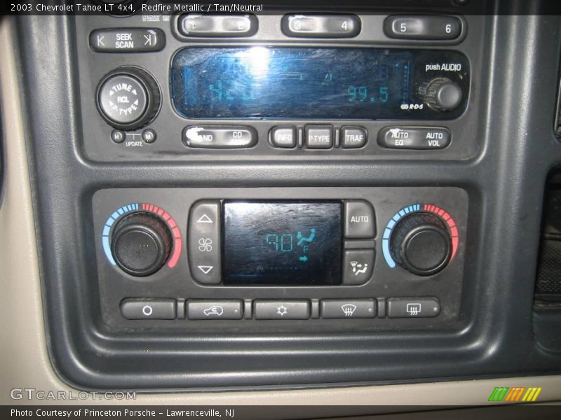 Redfire Metallic / Tan/Neutral 2003 Chevrolet Tahoe LT 4x4