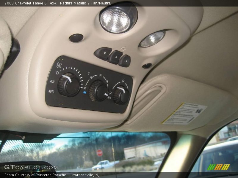 Redfire Metallic / Tan/Neutral 2003 Chevrolet Tahoe LT 4x4
