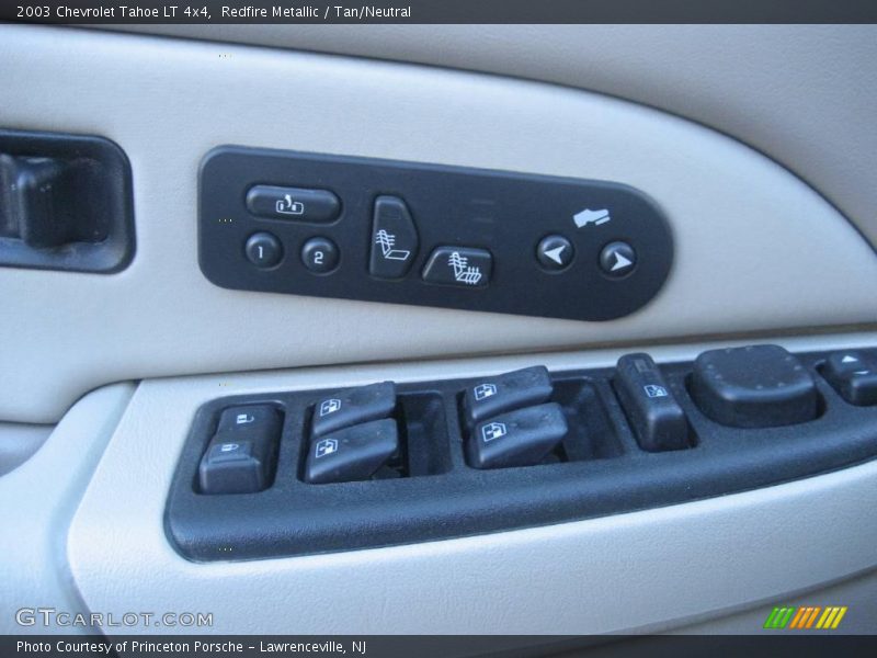 Redfire Metallic / Tan/Neutral 2003 Chevrolet Tahoe LT 4x4