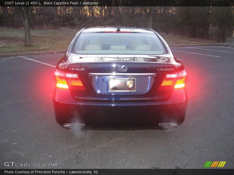 Black Sapphire Pearl / Alabaster 2007 Lexus LS 460 L