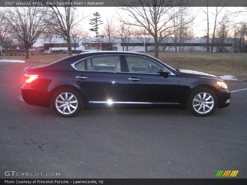 Black Sapphire Pearl / Alabaster 2007 Lexus LS 460 L