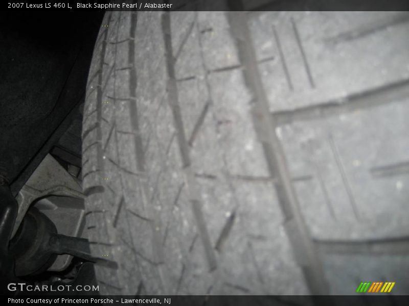 Black Sapphire Pearl / Alabaster 2007 Lexus LS 460 L