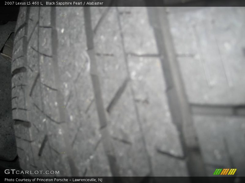 Black Sapphire Pearl / Alabaster 2007 Lexus LS 460 L