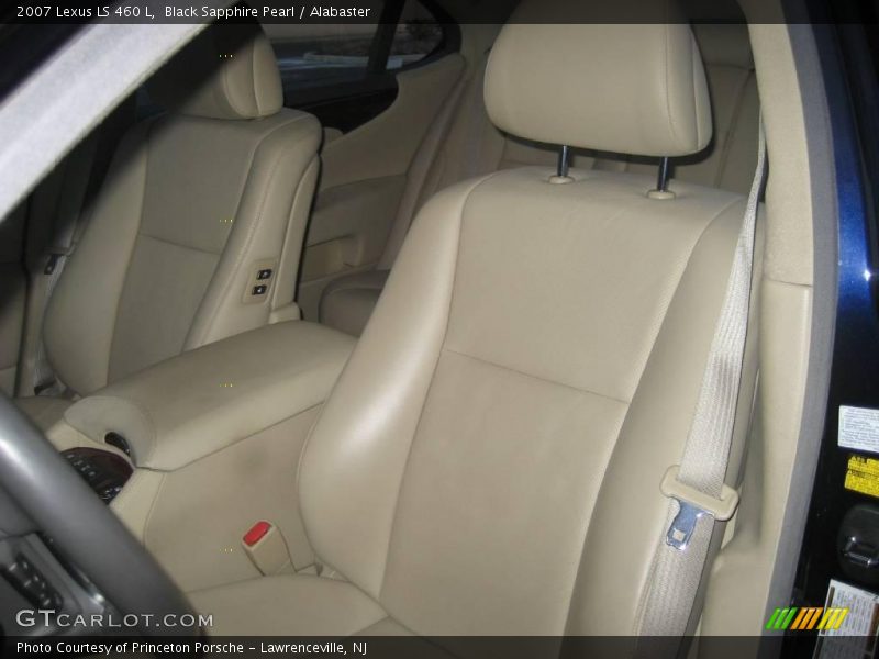 Black Sapphire Pearl / Alabaster 2007 Lexus LS 460 L