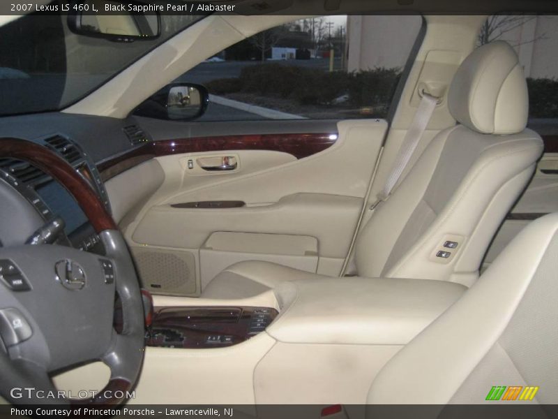 Black Sapphire Pearl / Alabaster 2007 Lexus LS 460 L