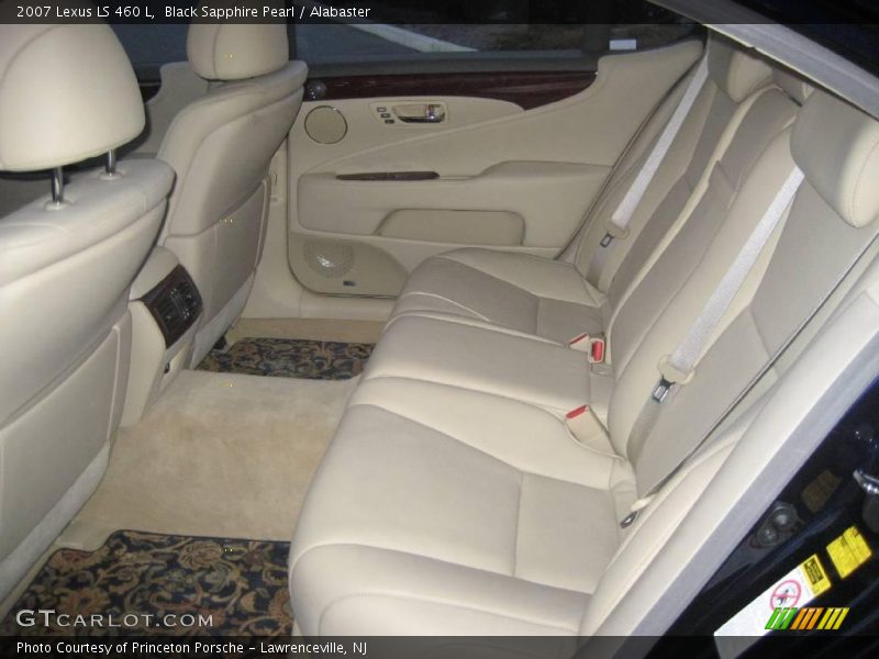 Black Sapphire Pearl / Alabaster 2007 Lexus LS 460 L