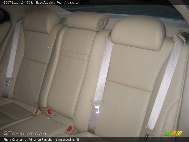 Black Sapphire Pearl / Alabaster 2007 Lexus LS 460 L