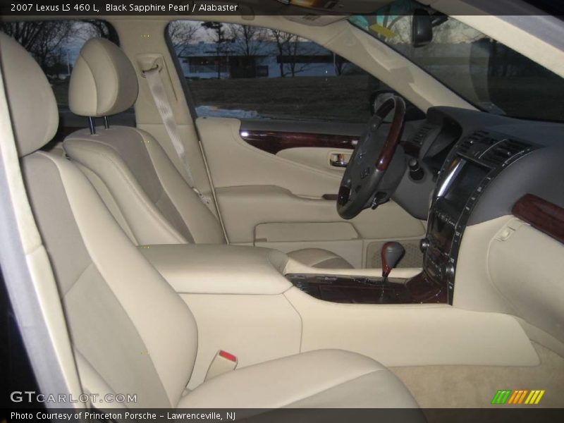 Black Sapphire Pearl / Alabaster 2007 Lexus LS 460 L