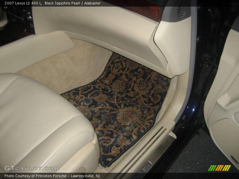 Black Sapphire Pearl / Alabaster 2007 Lexus LS 460 L