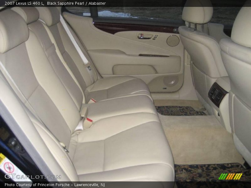 Black Sapphire Pearl / Alabaster 2007 Lexus LS 460 L