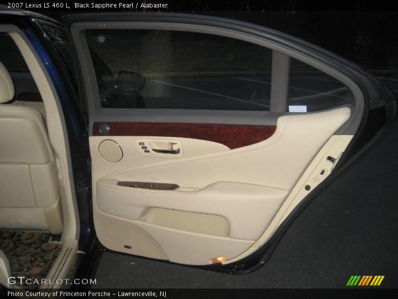 Black Sapphire Pearl / Alabaster 2007 Lexus LS 460 L