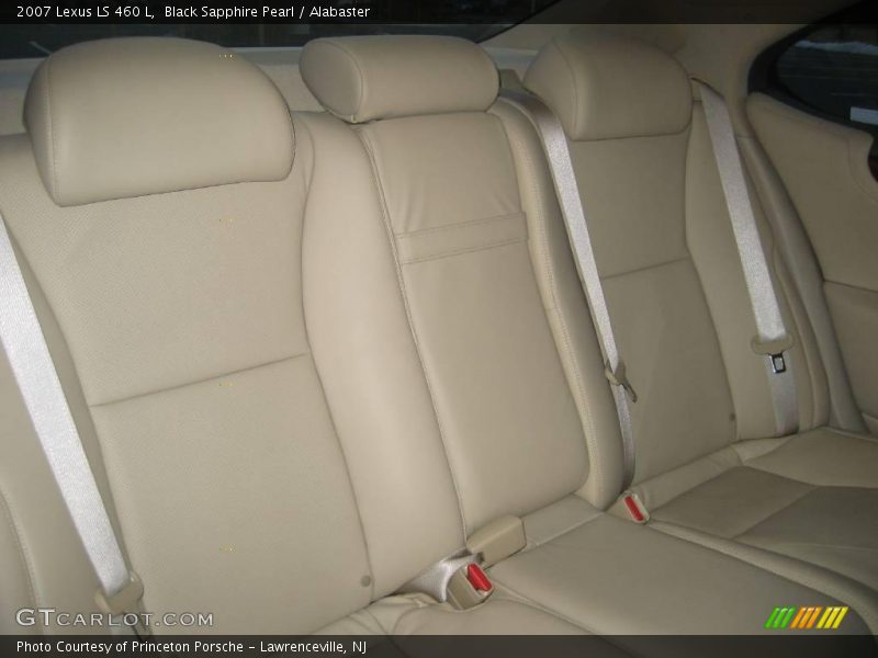 Black Sapphire Pearl / Alabaster 2007 Lexus LS 460 L
