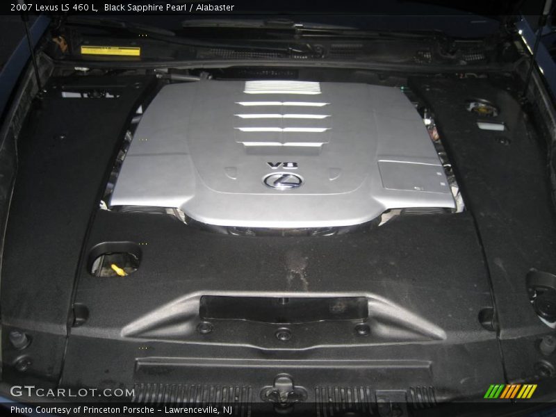 Black Sapphire Pearl / Alabaster 2007 Lexus LS 460 L