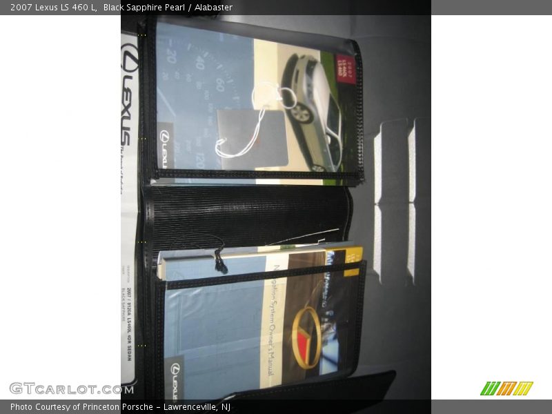 Black Sapphire Pearl / Alabaster 2007 Lexus LS 460 L