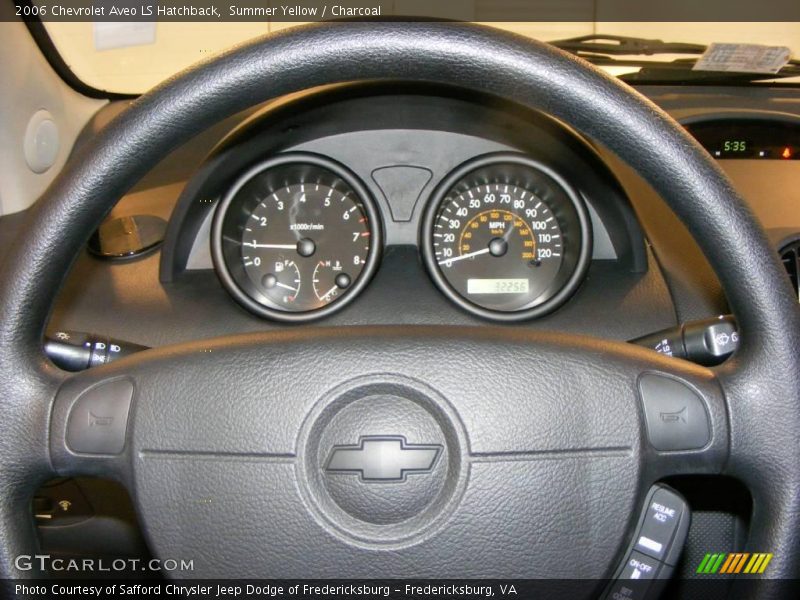 Summer Yellow / Charcoal 2006 Chevrolet Aveo LS Hatchback
