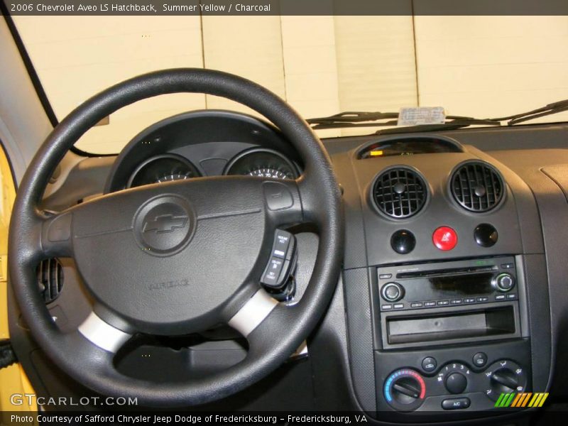 Summer Yellow / Charcoal 2006 Chevrolet Aveo LS Hatchback