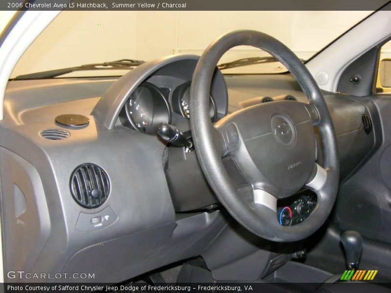 Summer Yellow / Charcoal 2006 Chevrolet Aveo LS Hatchback