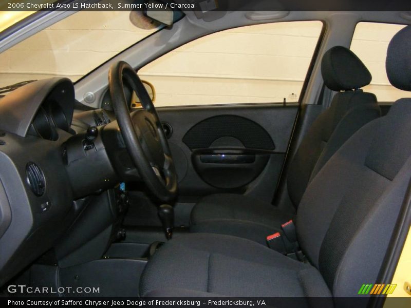 Summer Yellow / Charcoal 2006 Chevrolet Aveo LS Hatchback
