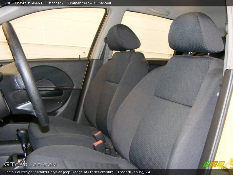 Summer Yellow / Charcoal 2006 Chevrolet Aveo LS Hatchback