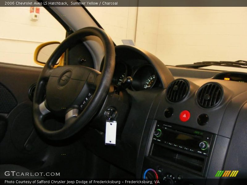 Summer Yellow / Charcoal 2006 Chevrolet Aveo LS Hatchback