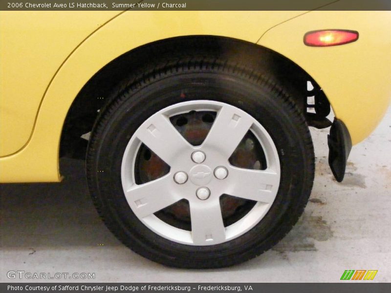 Summer Yellow / Charcoal 2006 Chevrolet Aveo LS Hatchback