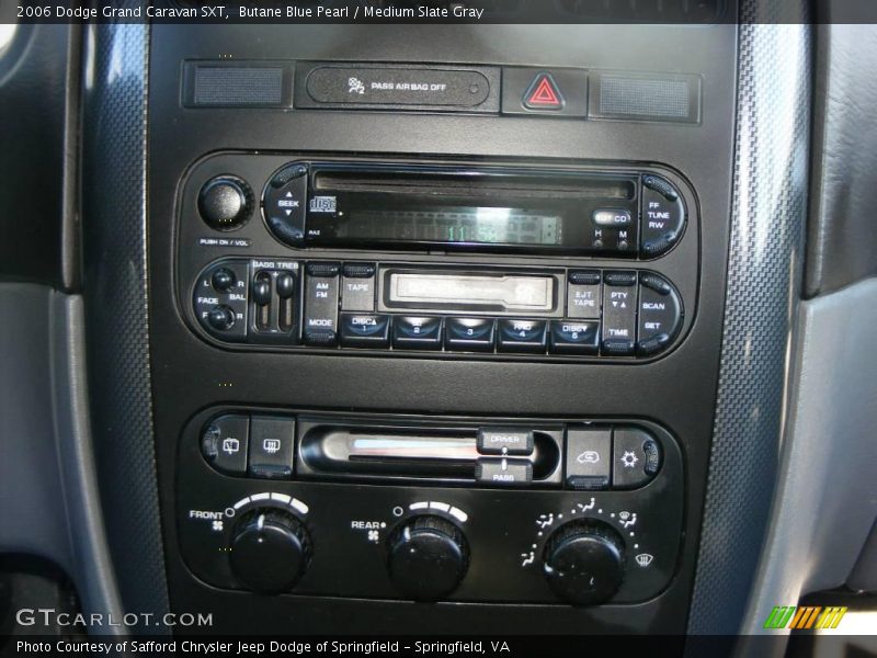 Butane Blue Pearl / Medium Slate Gray 2006 Dodge Grand Caravan SXT