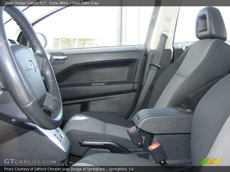 Stone White / Dark Slate Gray 2008 Dodge Caliber R/T