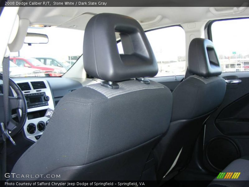 Stone White / Dark Slate Gray 2008 Dodge Caliber R/T