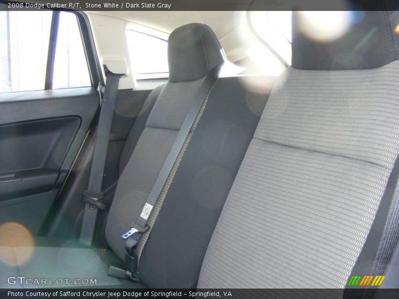 Stone White / Dark Slate Gray 2008 Dodge Caliber R/T
