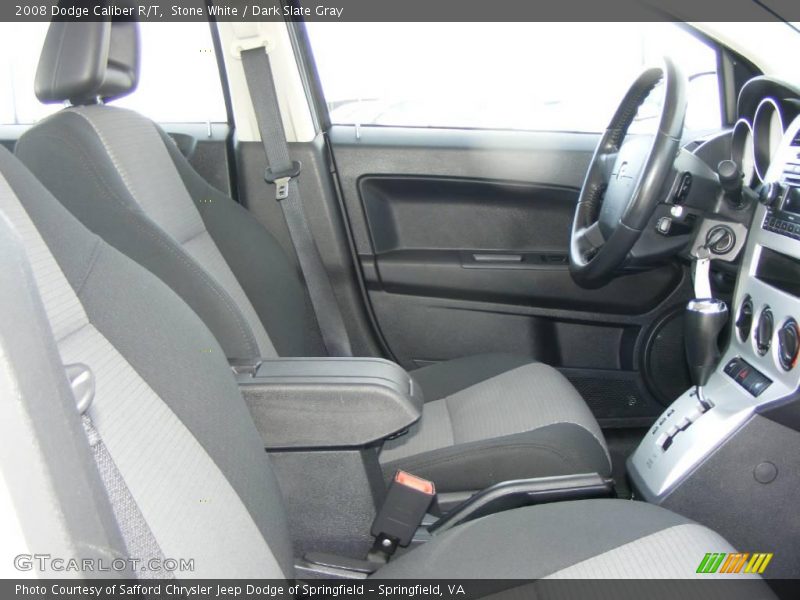 Stone White / Dark Slate Gray 2008 Dodge Caliber R/T