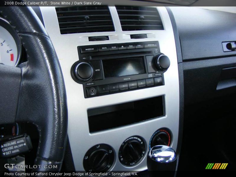 Stone White / Dark Slate Gray 2008 Dodge Caliber R/T