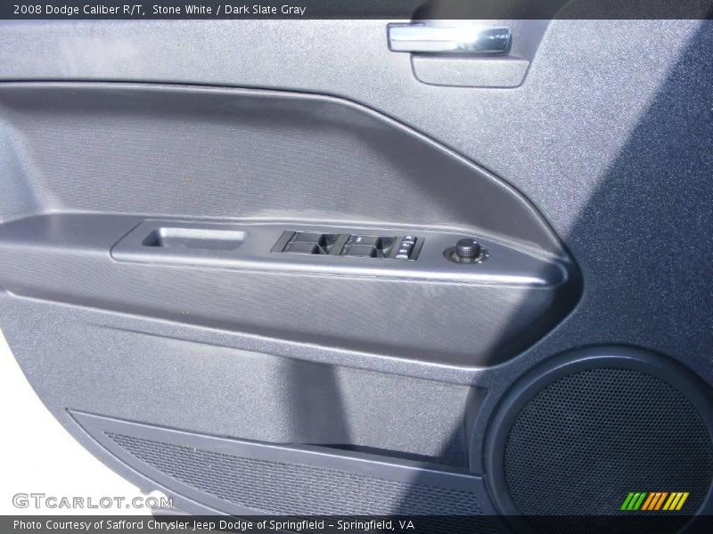 Stone White / Dark Slate Gray 2008 Dodge Caliber R/T